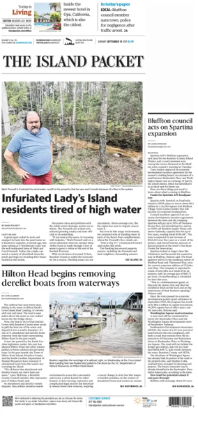 Cover of The Island Packet (Sunday)