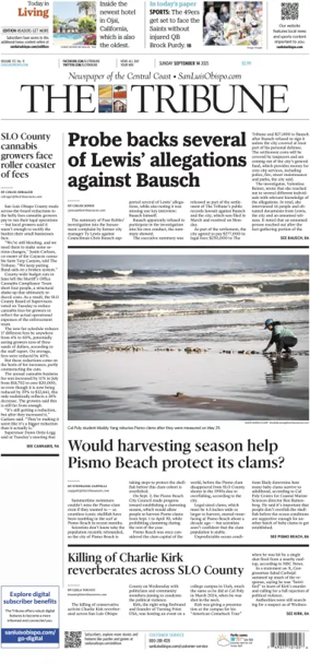 Cover of The Tribune (SLO) (Sunday)