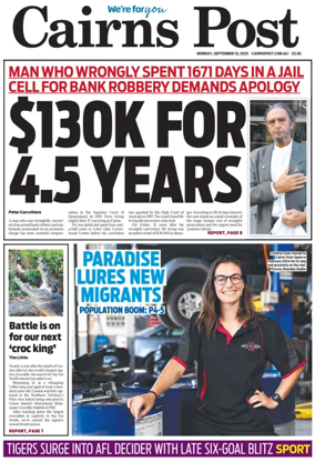 Cover of The Cairns Post