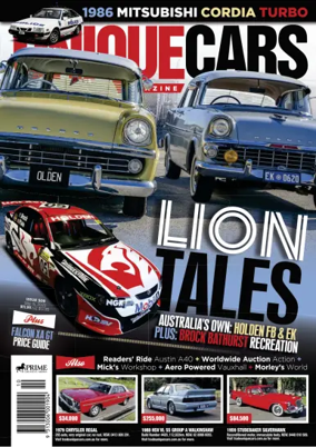 Cover of Unique Cars