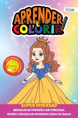 Cover of Aprender e Colorir