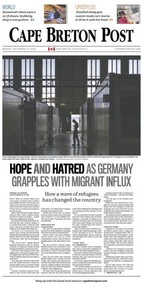 Cover of Cape Breton Post