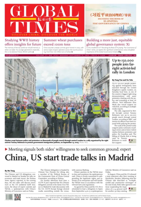 Cover of Global Times