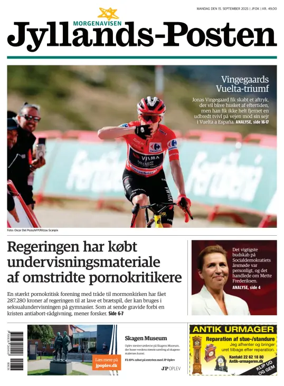 Cover of Jyllands-Posten