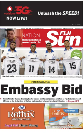 Cover of Fiji Sun