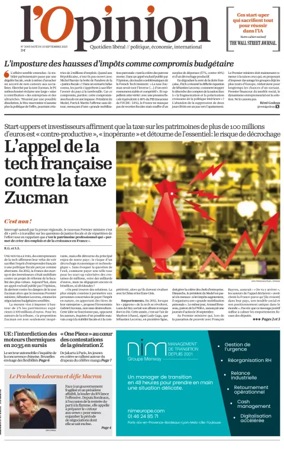 Cover of L'Opinion