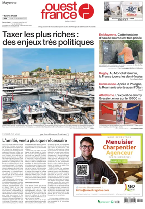 Cover of Ouest France (Laval)