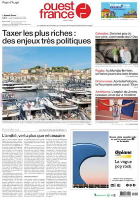 Cover of Ouest France (Pays d'Auge)