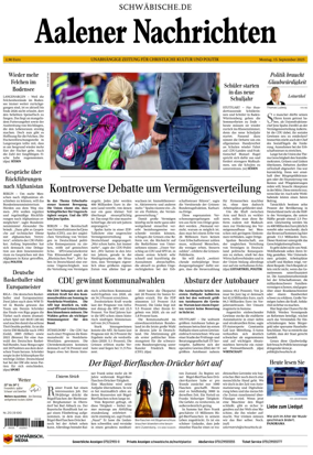 Cover of Aalener Nachrichten