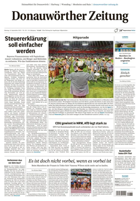 Cover of Donauwoerther Zeitung