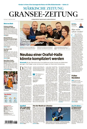 Cover of Gransee-Zeitung