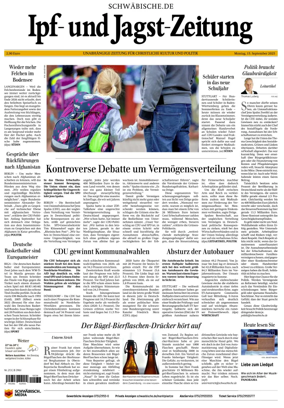 Cover of Ipf- und Jagst-Zeitung