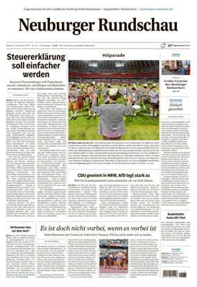 Cover of Neuburger Rundschau