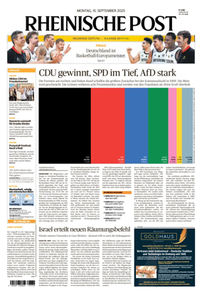 Cover of Rheinische Post Hilden