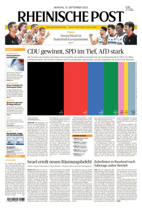 Cover of Rheinische Post - Xanten and Moers