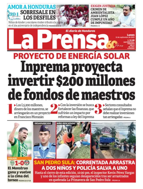 Cover of Diario La Prensa