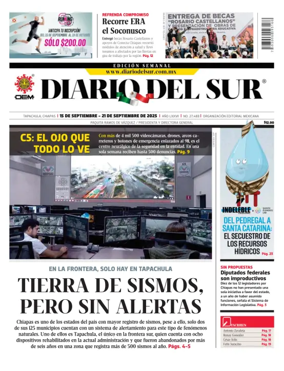 Cover of Diario del Sur