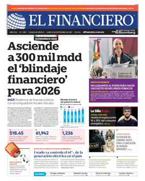 Cover of El Financiero