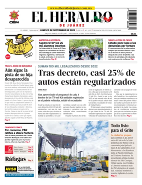 Cover of El Heraldo de Juarez