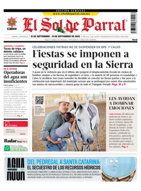 Cover of El Sol de Parral
