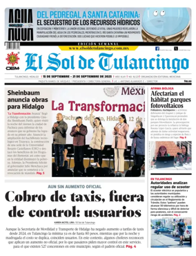 Cover of El Sol de Tulancingo