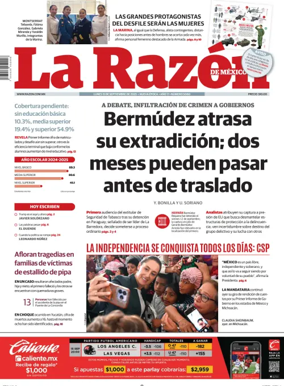 Cover of La Razón de México