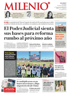 Cover of Milenio Monterrey
