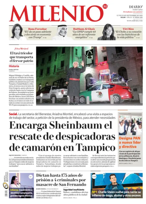 Cover of Milenio Tamaulipas