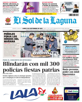 Cover of Noticias del Sol de la Laguna