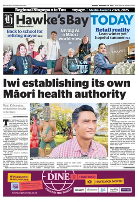 Cover of Hawke's Bay Today