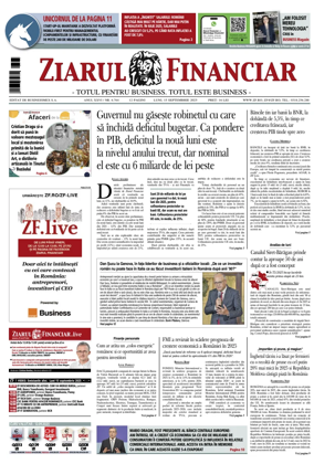 Cover of Ziarul Financiar