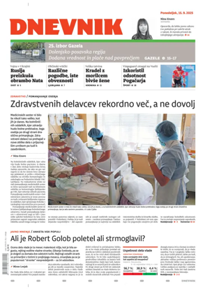 Cover of Dnevnik (Slovenija)