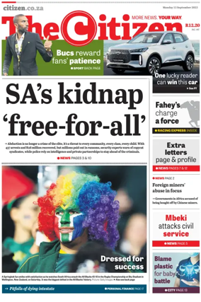 Cover of The Citizen (Gauteng)