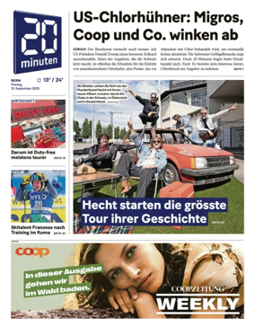 Cover of 20 Minuten - Bern