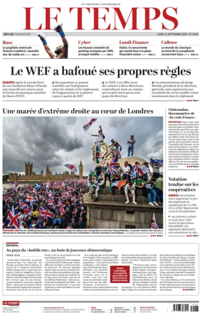 Cover of Le Temps