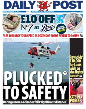 Cover of Daily Post (North Wales)