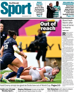 Cover of Herald Sport