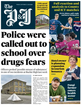 Cover of The Press and Journal (Highlands & Islands)