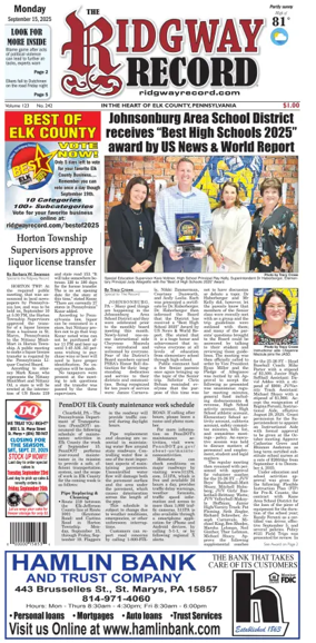 Cover of Ridgway Record