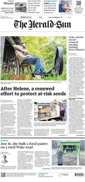 Cover of The Herald Sun