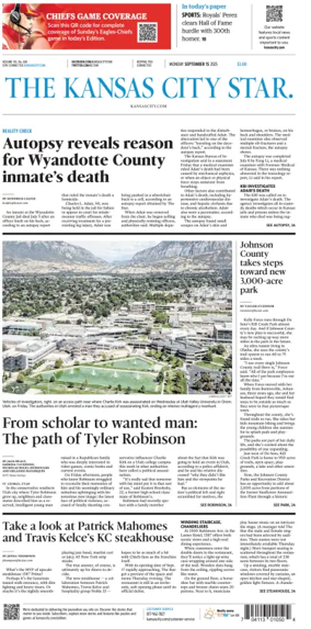 Cover of The Kansas City Star