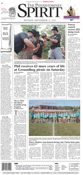 Cover of The Punxsutawney Spirit