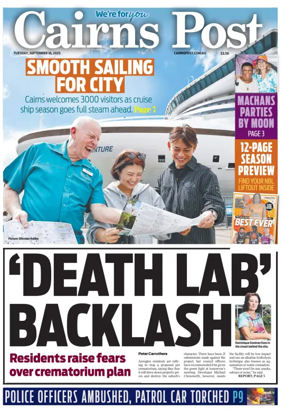 Cover of The Cairns Post