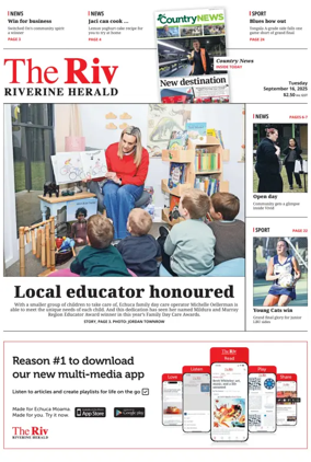 Cover of The Riverine Herald