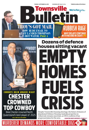 Cover of Townsville Bulletin