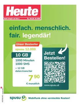 Cover of Heute - Wien Ausgabe