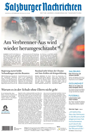 Cover of Salzburger Nachrichten