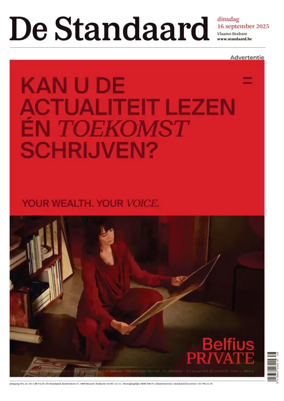 Cover of De Standaard