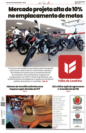 Cover of Folha de Londrina