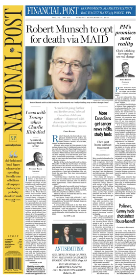 Cover of National Post - (Latest Edition)
